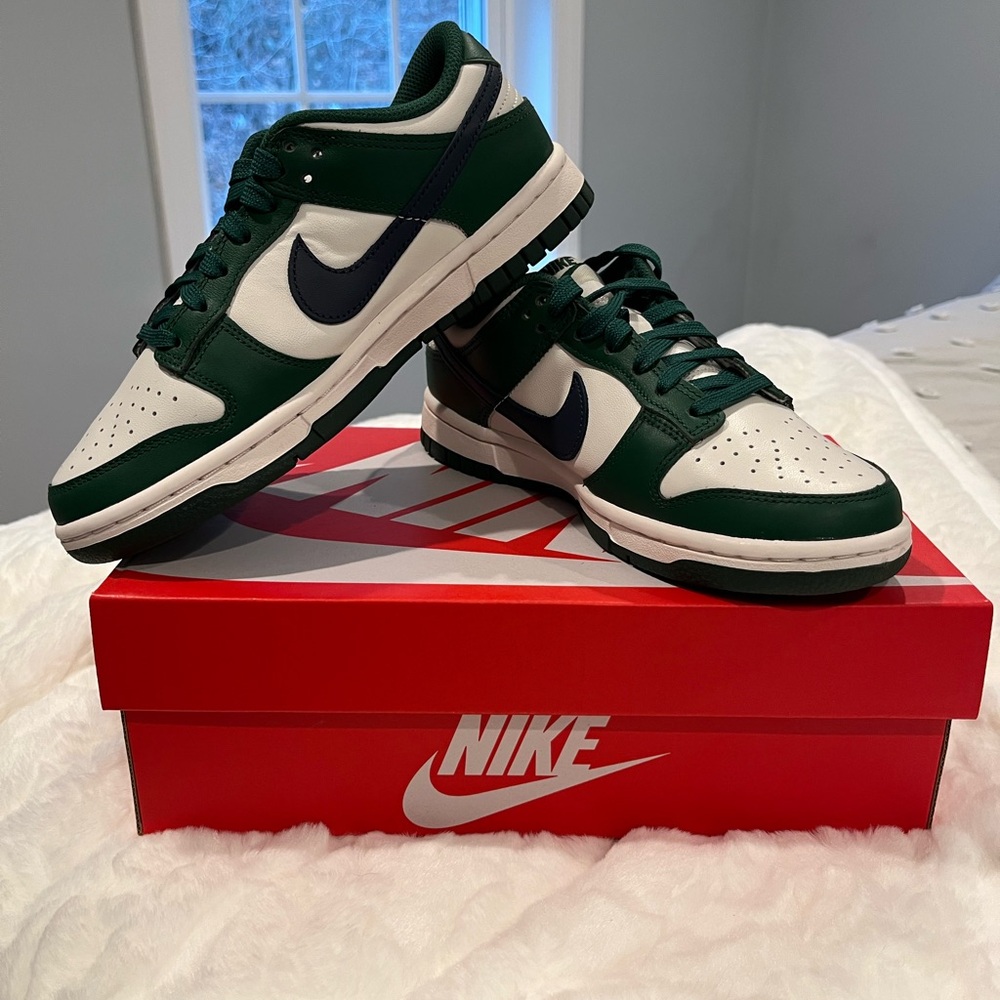 Nike Dunk Low Green/Navy/White